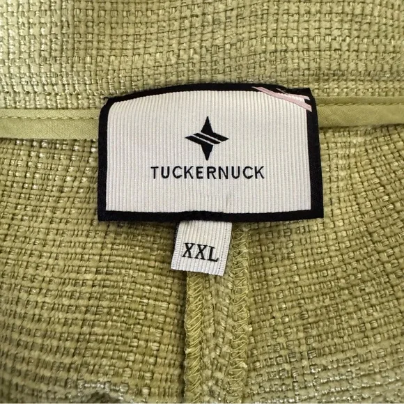 Tuckernuck High Waist Shorts in Light Green - Picture 3 of 8